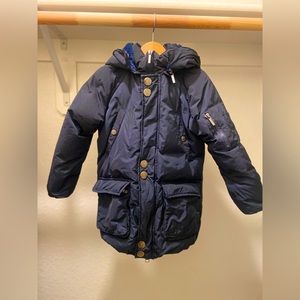 Kids Racoon parka (3T-5T) black